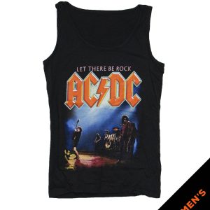 AC/DC - Let There Be Rock Women's Tank Top - BLK