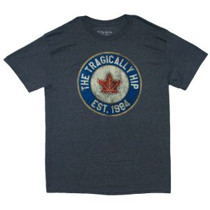 The Tragically Hip - Est. 1984 Leaf Logo - HEATHER GRY