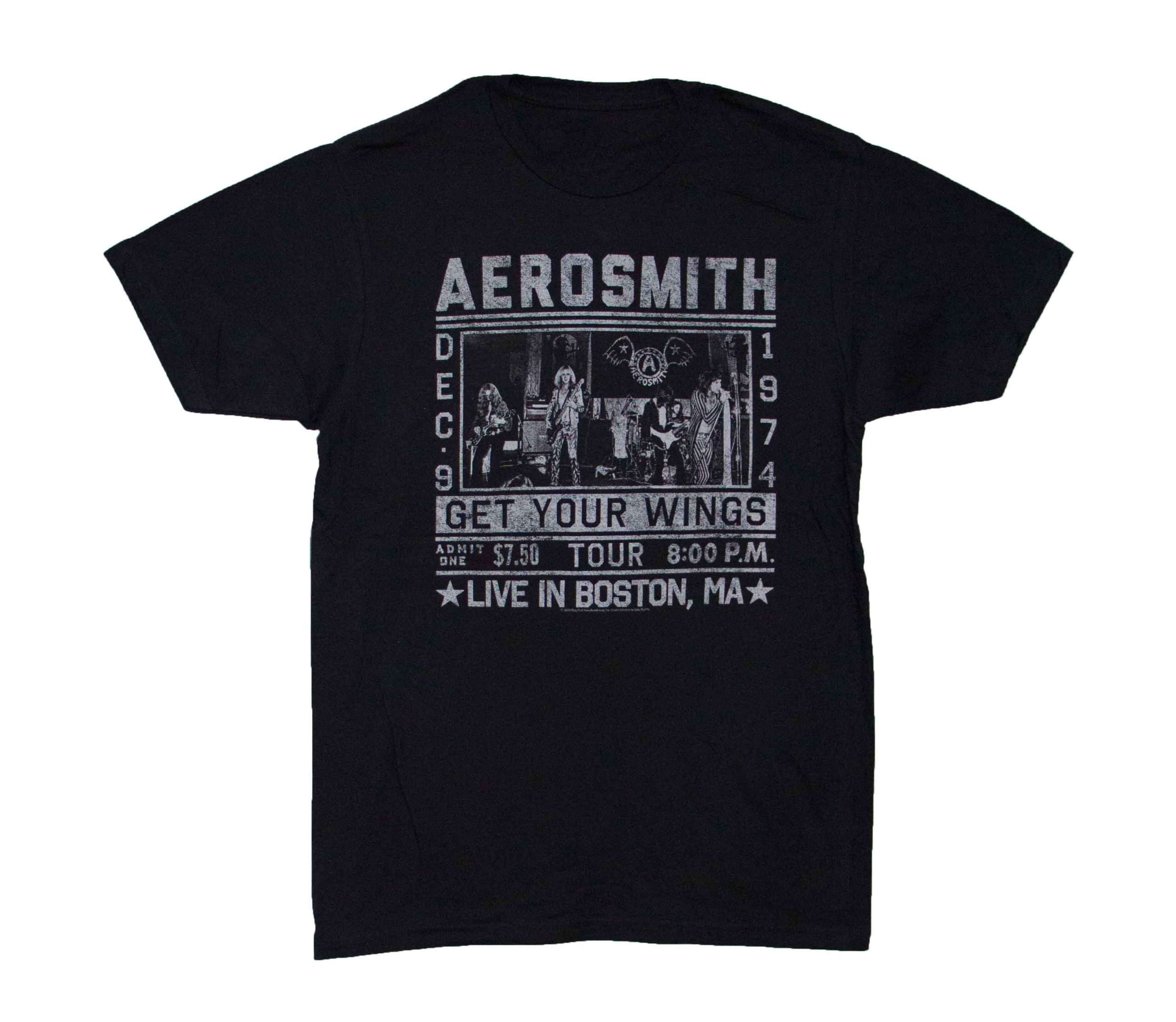 Aerosmith Get Your Wings Tour BLK Vancouver Rock Shop