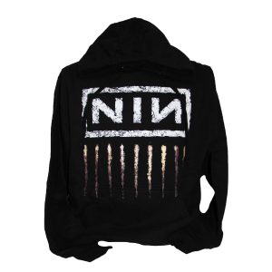 Nine Inch Nails - Downward Spiral Pullover Hoodie - BLK