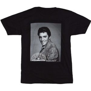 Elvis - B&W Portrait Sun Records - BLK