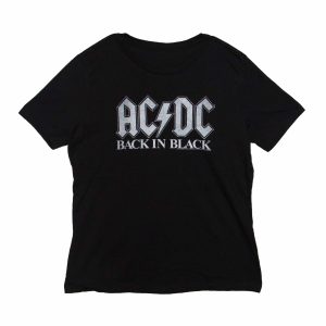 AC/DC - Back In Black Women's Tee - BLK