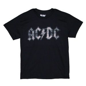 AC/DC Vintage Logo - BLK