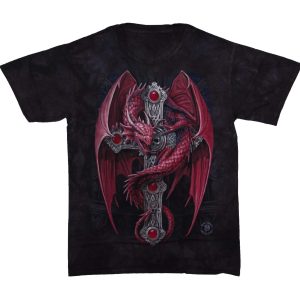 Fantasy - Gothic Guard Crucifix Dragon - TD