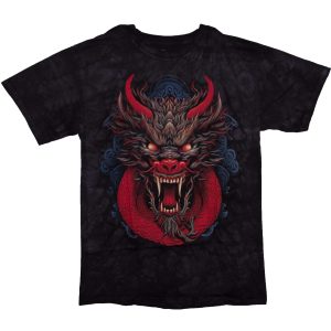 Fantasy - Dragon Scales, Coiled Red Beard - TD