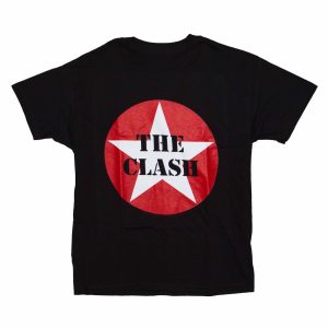The Clash Star Badge Youth Tee - BLK