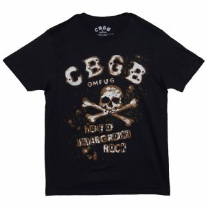 CBGB Punk Skull - BLK