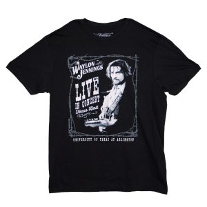 Waylon Jennings - Live In Concert - BLK
