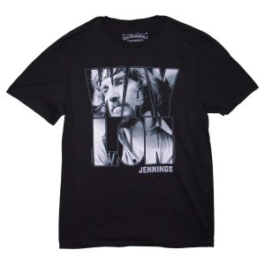 Waylon Jennings Portrait - BLK