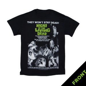 Night of the Living Dead Poster - Black