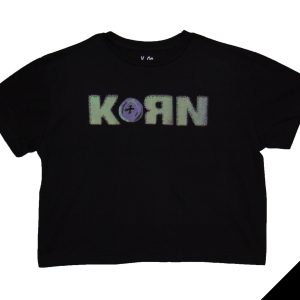 Korn - Doll Issues Women's Crop - BLK