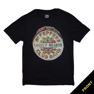 The Beatles - Sgt. Pepper's Drum Photo Cut-Out - BLK