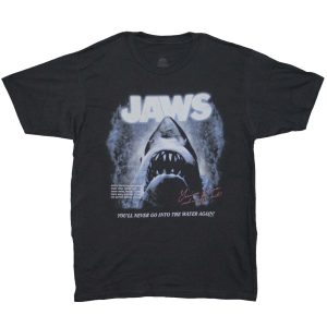 Jaws - Never Again Poster - GREY
