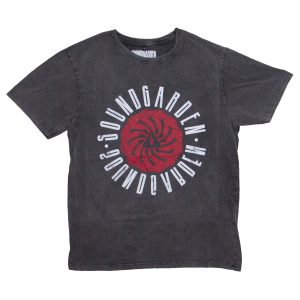 Soundgarden - Circle Logo - STONEWASH GREY