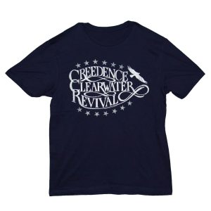 Creedence Clearwater Revival - Eagle Logo - NAVY
