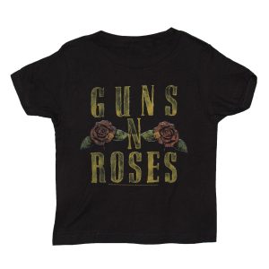 Guns N' Roses Vintage Roses Youth Tee - BLK