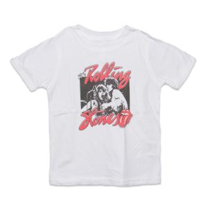 Rolling Stones - B&W Photo Toddler Tee - WHITE