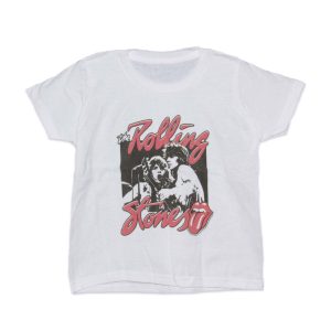 Rolling Stones - B&W Photo Youth Tee - WHITE