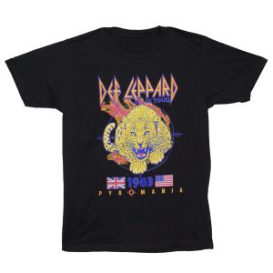 Def Leppard - Pyromania US/UK Tour 1983 - BLK