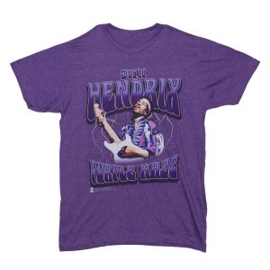 Jimi Hendrix - Purple Haze - HEATHER PURPLE