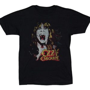 Ozzy Osbourne - Speak of the Devil Distressed Fangs - BLK