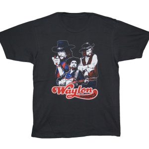 Waylon Jennings - Collage - SMOKE GREY