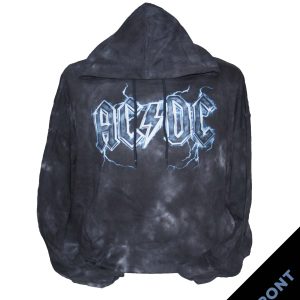 AC/DC World Tour Pullover Hoodie - GREY WASH