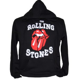 Rolling Stones Shattered Tongue Pullover Hoodie - BLK