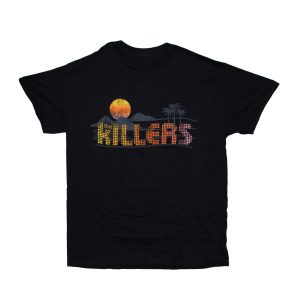 The Killers - Desert Logo - BLK