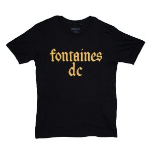 Fontaines D.C. - Gothic Font - BLK