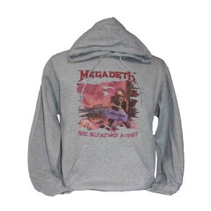 Megadeth - Peace Sells... Pullover Hoodie - HEATHER GREY