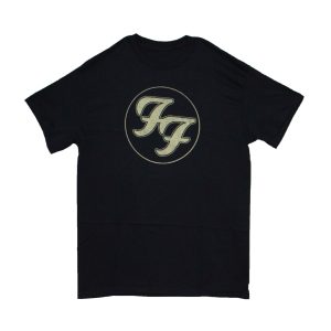Foo Fighters - Distressed Logo - BLK