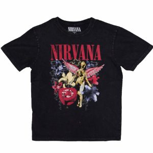 Nirvana - In Utero Vintage Collage - STONE WASH6