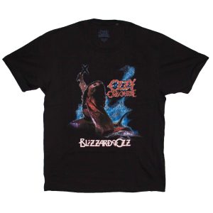 Ozzy Osbourne - Blizzard of Ozz Ver. 3 Red Distressed - BLK