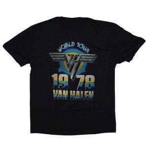 Van Halen World Tour 1978 - BLK