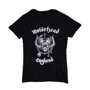 Motorhead England Women's Tee - BLK