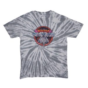 Van Halen - Chrome Logo - GREY DIP DYE