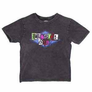 Beastie Boys - Multicolour Logo - STONEWASH GREY