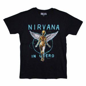 Nirvana In Utero Teal - BLK