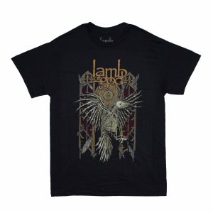 Lamb Of God - Brown Logo Crow Vers.2 - BLK