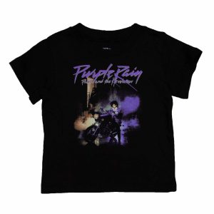 Prince Purple Rain Ver. 2 (faded) Toddler Tee - BLK