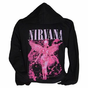 Nirvana Angel Red Hoodie