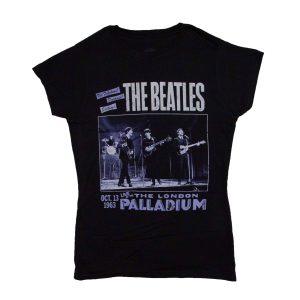 The Beatles - 1963 Palladium Women's Tee - BLK