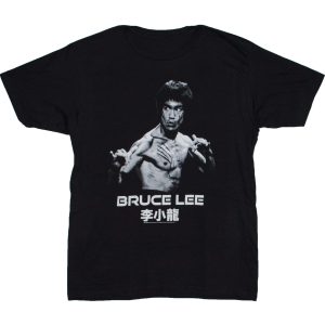 Bruce Lee - Ready, Clawed B&W - BLK