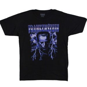 Frankenstein - Lightning Distressed Indigo - BLK