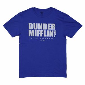 The Office - Dunder Mifflin - BRIGHT BLUE