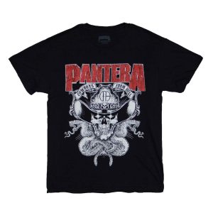Pantera - Snake Skull Ribbons - BLK