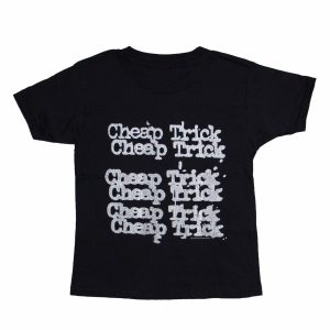 Cheap Trick - Repeat Logo Youth Tee - BLK