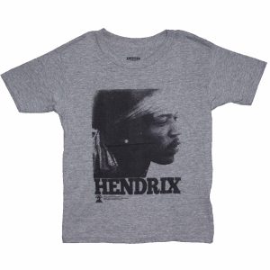 Jimi Hendrix Portrait Youth - Grey