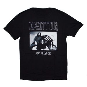 Led Zeppelin Icon Logo Photo - BLK